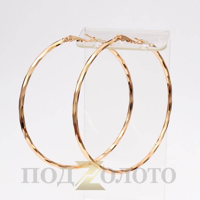 Серьги-кольца ZS6505