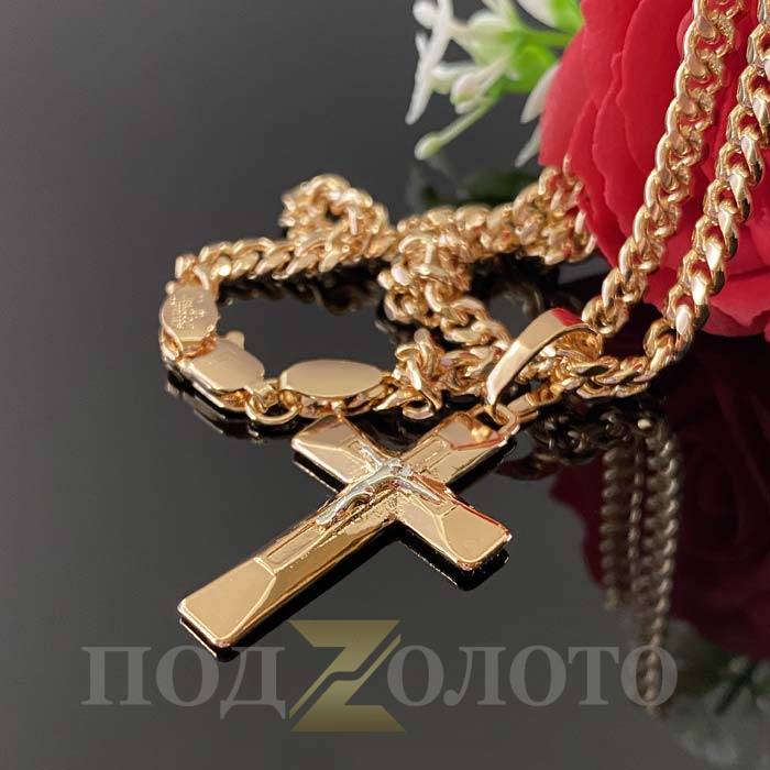 Крестик с цепочкой SZ6559