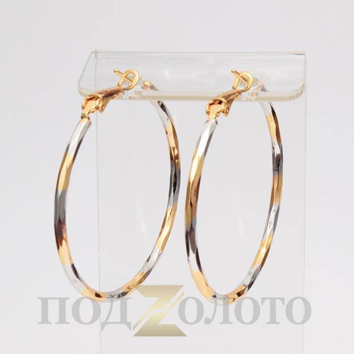 Серьги-кольца ZS6521
