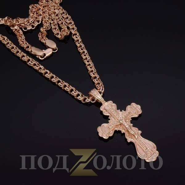 Крестик с цепочкой Крестик с цепочкой