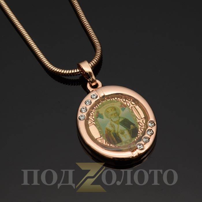 Подвеска-иконка с цепочкой ZS6465