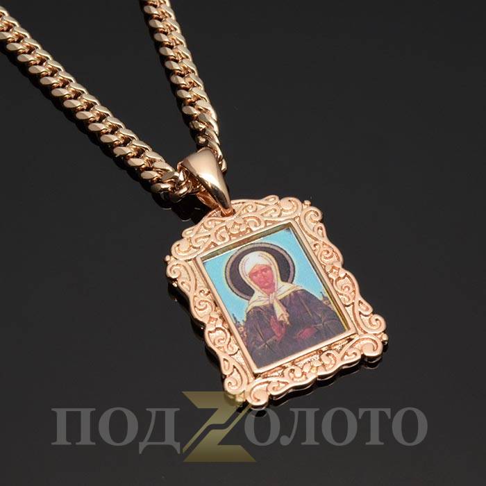 Подвеска-иконка с цепочкой ZS6471