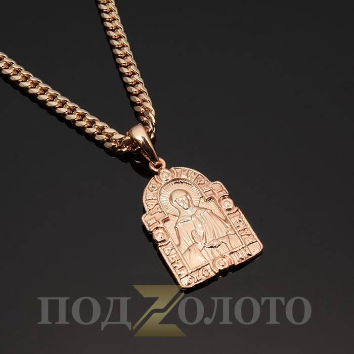 Подвеска-иконка с цепочкой ZS6484